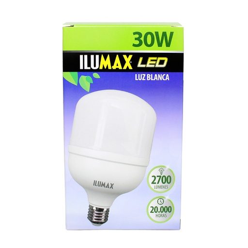 [19080] BOMBILLO 30W LED 20MH LUZ BLANCA-ILUMAX