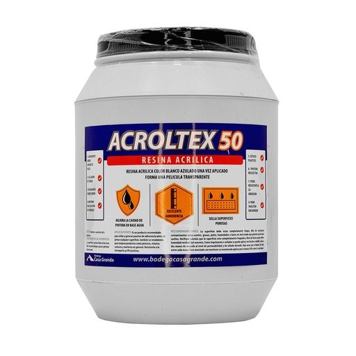 [16391A] ACROLTEX X50 FINO ACRONAL E-50% GALON