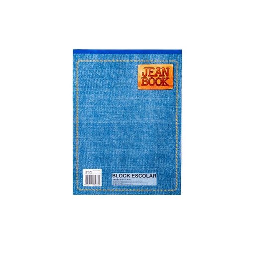 [18143] BLOCK JEAN BOOK CARTA SIN RAYA NORMA